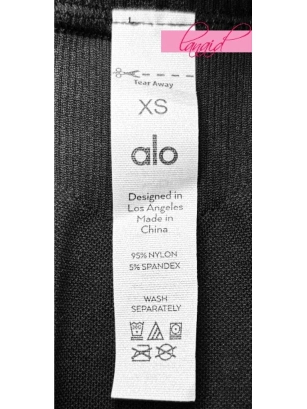 NEW Alo Seamless High-Waist Limitless Open Air Legging Hi-Rise Sheer Mesh Cutout - Picture 8 of 9